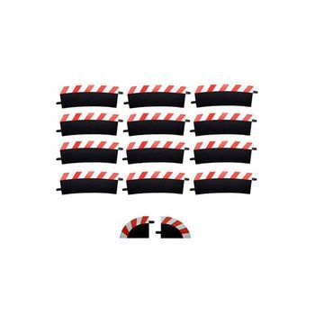 12 Bordes Exteriores Para Curvas De 4/15 Grados Con 2 Tapas Finales