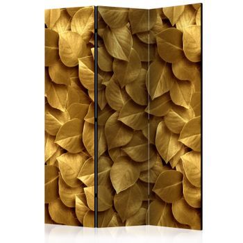 Biombo - Golden Leaves (135x172 Cm)
