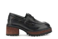 mocasines nauticos de piel black 37