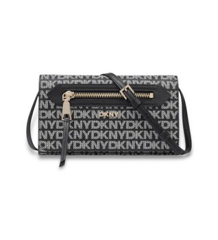DKNY para mujer. R52E5K47 Cartera Bryant negro (OSFA), Casual, Sintético