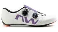 zapatillas de carretera northwave veloce extreme blancas moradas