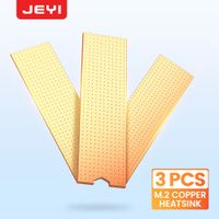 disipador de calor jeyi copper m2 2280 nvme con almohadillas nano termicas enfriador ssd de cobre puro radiador de disco de estado solido para ordenador portatil y de escritorio