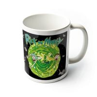 taza dimension gatos voladores rick y morty ceramica 320 mls