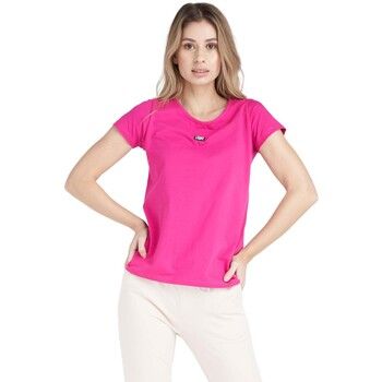 Leone 1947 Tops y Camisetas Woman T-Shirt Short Sleeves Neon para mujer