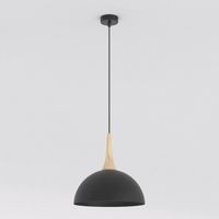 lampara colgante torr s negro