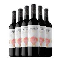 senorio de sarria vino tinto navarra crianza 75 cl 14 vol pack de 6 unidades