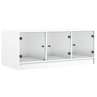 mesa de centro 50x102x42 cm madera - blanco
