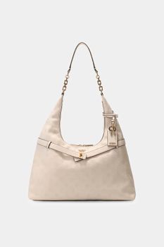 Bolso Hobo Con Logo Ella