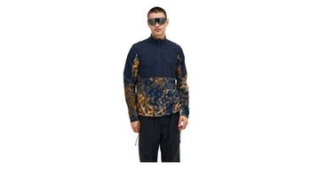 Forro polar con media cremallera peak performance freelight polartec alpha azul marron para hombre