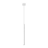 lampara de techo blanco acero alt 100 cm