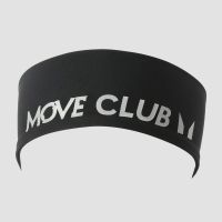 cinta para la cabeza velocity move club de mp - negroreflectante