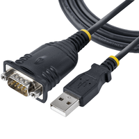 3ft usb to serial cable - winmac - prolific ic