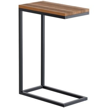 Mesa Auxiliar Manteo Madera Roble 25x46x63 Cm Clp