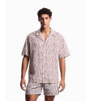 emporio armani para hombre em000593af20450 camisa season lila l casual algodon manga corta