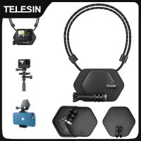 telesin camara de accion magnetica soporte de liberacion rapida accesorios gopro soporte de liberacion para gopro hero insta 360 dji telefono movil