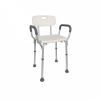 silla de bano mobiclinic  altura regulable  respaldo  aluminio  puerto