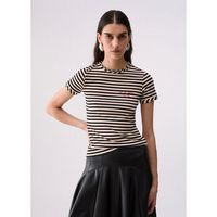liu jo tops y camisetas t-shirt con bordado para mujer