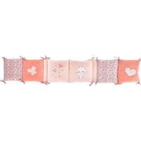 protector de cama lapinou - rosa - 30 x 180 cm