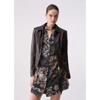 liu jo chaquetas chaqueta con cinturon para mujer