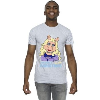 Disney Camiseta Muppets Queen of Holidays para hombre