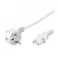 goobay cable de alimentacion para cpu cee7c13 3m blanco
