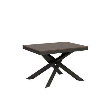 Mesa Extensible 90x120/224 Cm Volantis Evolution Nogal Estructura Antracita