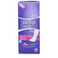 always dailies long plus pantyliners