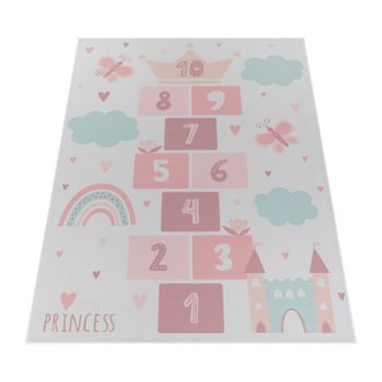 Alfombra infantil Bini beige 140x200 cm