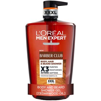 Men Expert Shower Barberclub 1L