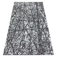alfombra zara 0w7053 p50 140 - structural dos niveles de vellon gris 80x150 cm