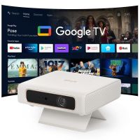 proyector etoe dolphin 2 fullhd 800 lumenes 120 laser dlp google tv portatil