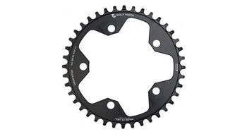 Plato wolf tooth 110 bcd gravel   cx   carretera drop stop b negro