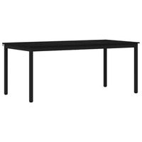 mesas de comedor - mesa de cocina 180 x 90 x 75 cm madera de ingenieria