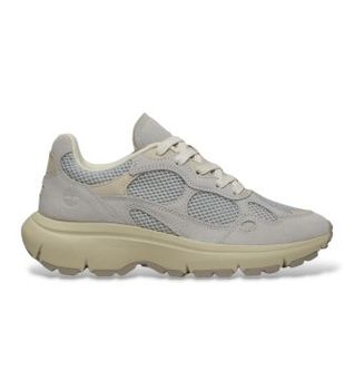 Timberland para mujer. TB0A43R8A1C1 Zapatillas de piel Hazel Lane gris (38.5 W), Plano, Cordones, Casual