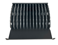 estante ewent con 12 ranuras de carga para portatilars 483x360x190mm