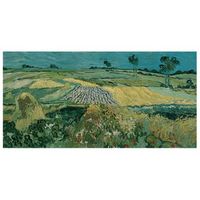 legendarte - cuadro lienzo impresion digital - la llanura de auvers - vincent van gogh - decoracion pared cm 50x100