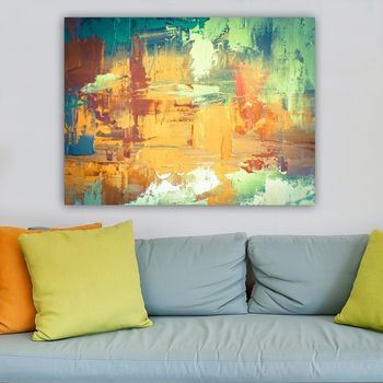 Pintura Decorativa Lienzo 433209355_70100 Multicolor 70x100 Cm