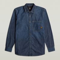 g-star raw camisa manga larga regular 1 pkt shirt ls para hombre