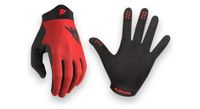 guantes largos bluegrass union rojo   negro