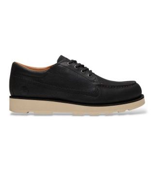 Timberland para hombre. TB0A43JGW021 Zapatos de Piel Britton Mills negro (44), Plano, Cordones, Casual