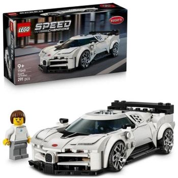 Set de construcción LEGO Speed Champions Bugatti Centodieci 291 piezas minifigura