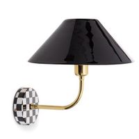 lampara de pared metal brijesh negro