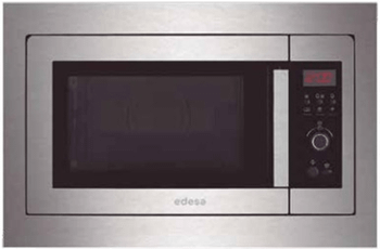 HORNO MICROONDAS INTEGRABLE EDESA EMW2020IGX 20 LITROS CON GRILL INOX