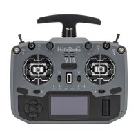 helloradiosky v14 max 24ghz transmisor de radio oled integrado de 1000 mw elrs4in1 cnc metal hall gimbal de codigo abi