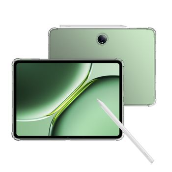 Funda transparente de TPU suave a prueba de golpes para OnePlus Go de 11.35 pulgadas, cubierta trasera para OPPO Pad Air2 de 11.4 pulgadas, funda protectora tipo airbag para OPPO Pad Neo.