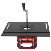 kit del sistema de elevacion de ropa elevacion manual para mesa de ropa con placa base de insercion negra