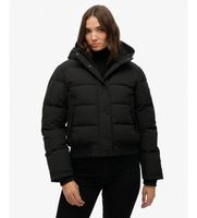 superdry para mujer w5011993a chaqueta everest bomber negro xl casual poliester