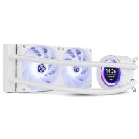 nox hummer x-240 lcd kit refrigeracion liquida 240mm blanco
