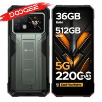 telefono resistente doogee s200 max 5g bateria de 22000 mah pantalla trasera de 13 36 gb 1620 linterna dual camara ia de 108 mp