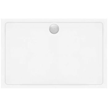 Plato De Ducha Rea Savoy 80x100 Cubierta Cobre Cepillado, White 80 X 100 X 6 Cm